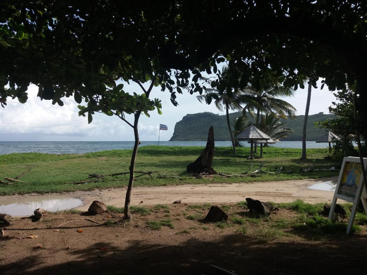 The Reef Beach Huts Hotel Vieux Fort Exterior foto